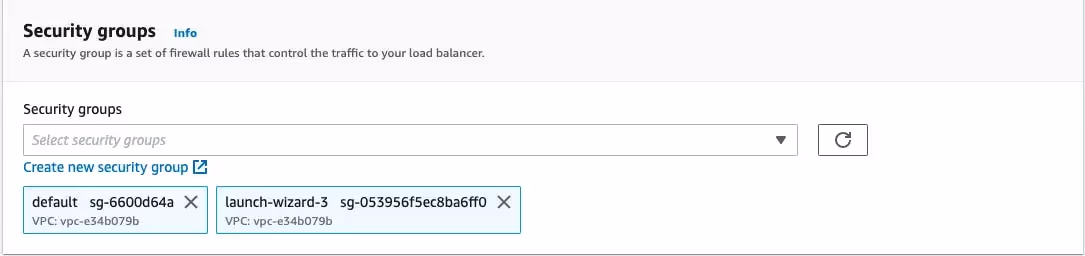 Security groups
