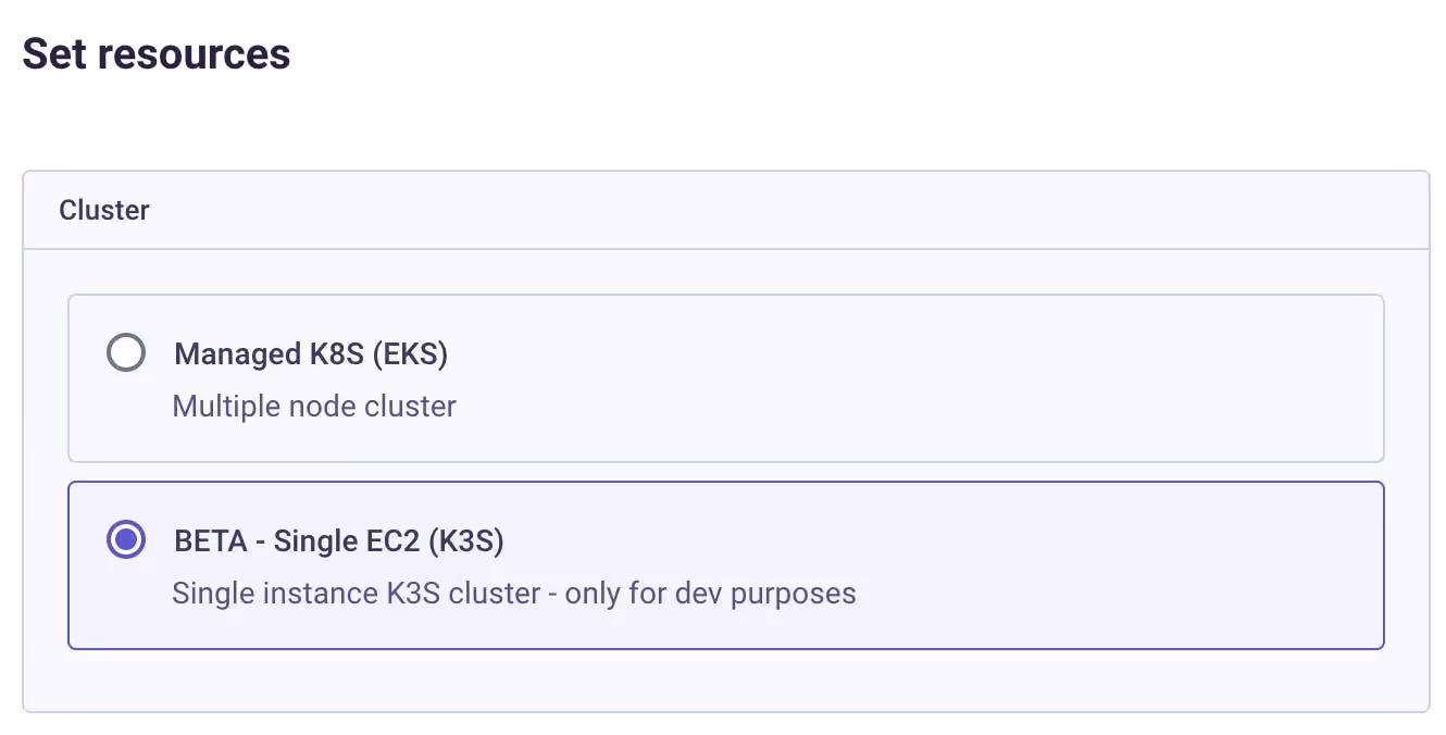 Cluster Creation